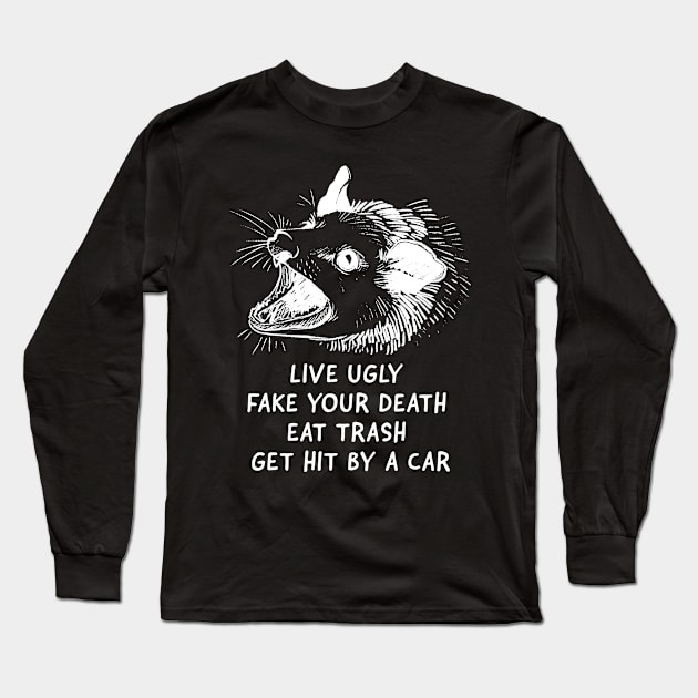 OPOSSUM QUOTES Long Sleeve T-Shirt by RickandMorty